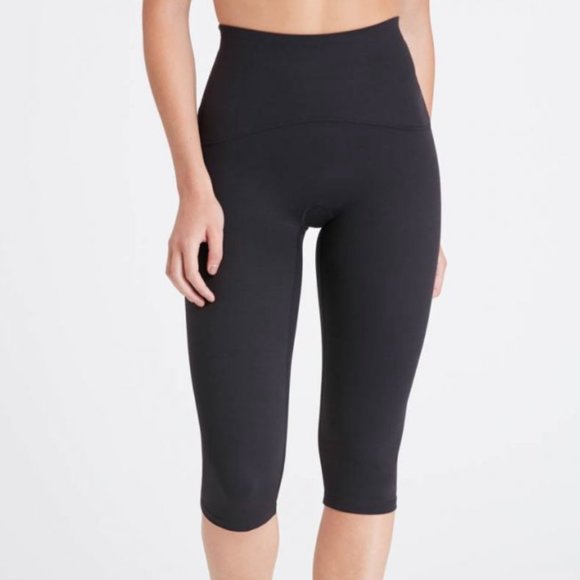 SPANX Pants - Spanx Booty Boost Active Knee Black Leggings S